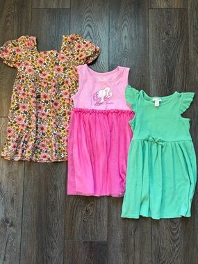 Set of 3 Girls Dresses